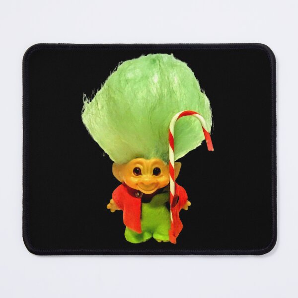 Item preview, Candy Cane 60s Troll Doll Christmas WHITE designed and sold by Keyr-aCallihan.