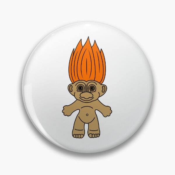 Item preview, Orange hair troll doll designed and sold by Keyr-aCallihan.