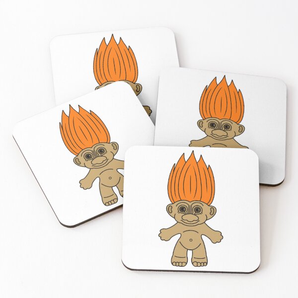 Item preview, Orange hair troll doll designed and sold by Keyr-aCallihan.