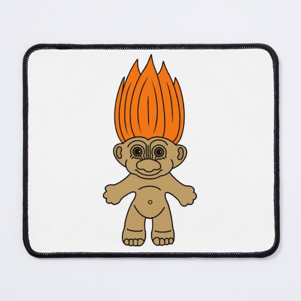 Item preview, Orange hair troll doll designed and sold by Keyr-aCallihan.