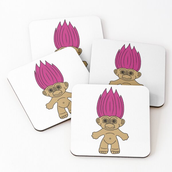 Item preview, Pink hair troll doll designed and sold by Keyr-aCallihan.