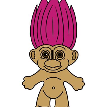 Pink hair troll doll Poster for Sale by Keyr-aCallihan