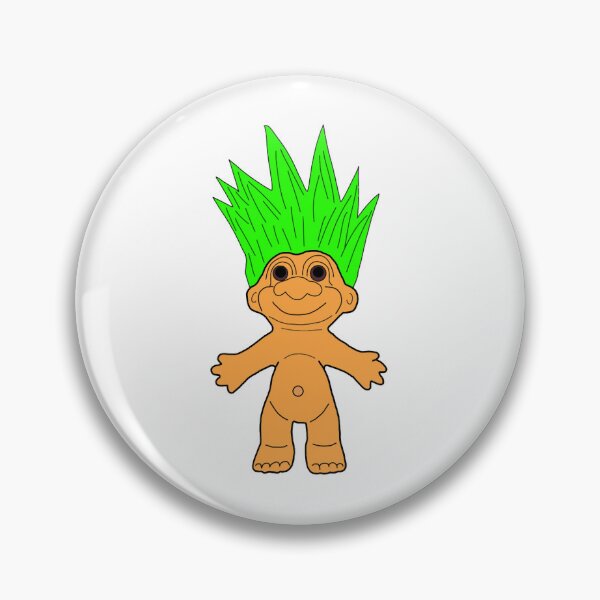 Item preview, troll doll green designed and sold by Keyr-aCallihan.