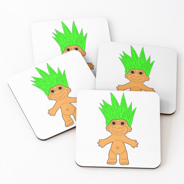 Item preview, troll doll green designed and sold by Keyr-aCallihan.
