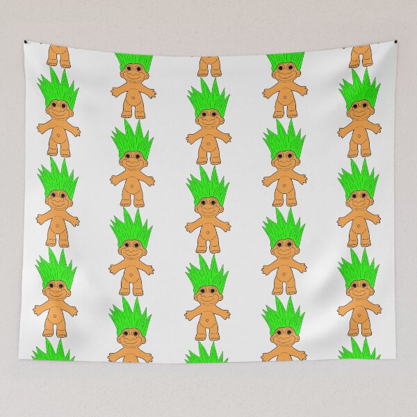 Item preview, troll doll green designed and sold by Keyr-aCallihan.