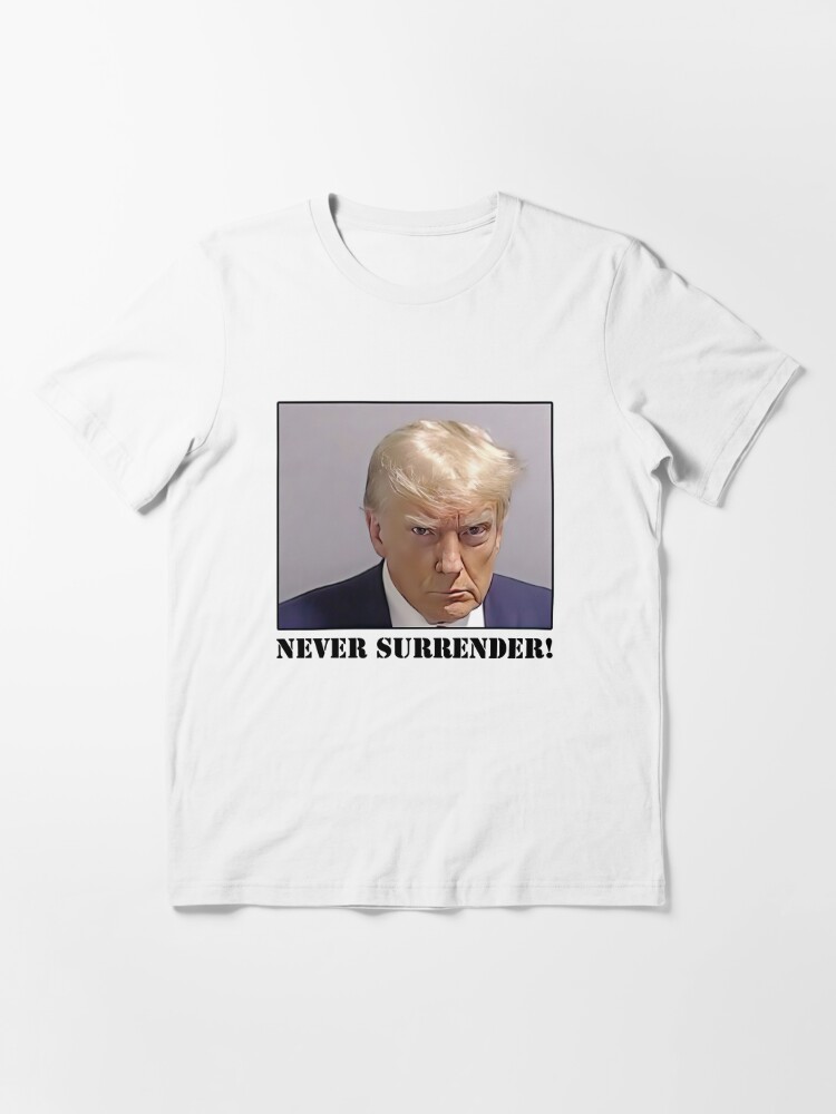 Trump Mugshot Tumbler Wanted For President 2024 Never Surrender