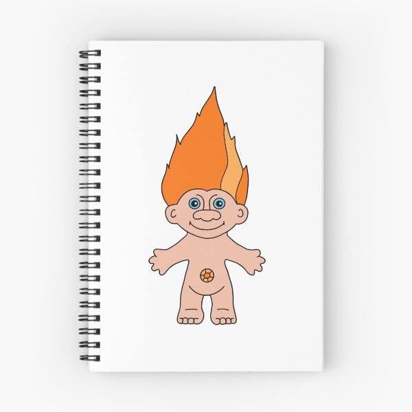 Item preview, Troll doll orange designed and sold by Keyr-aCallihan.