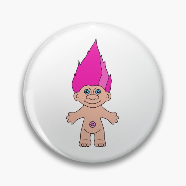Item preview, Troll doll pink designed and sold by Keyr-aCallihan.