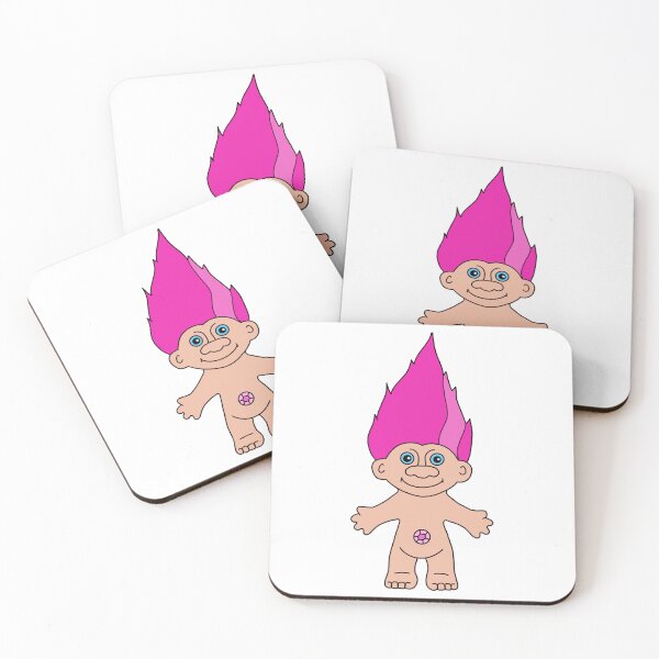Item preview, Troll doll pink designed and sold by Keyr-aCallihan.