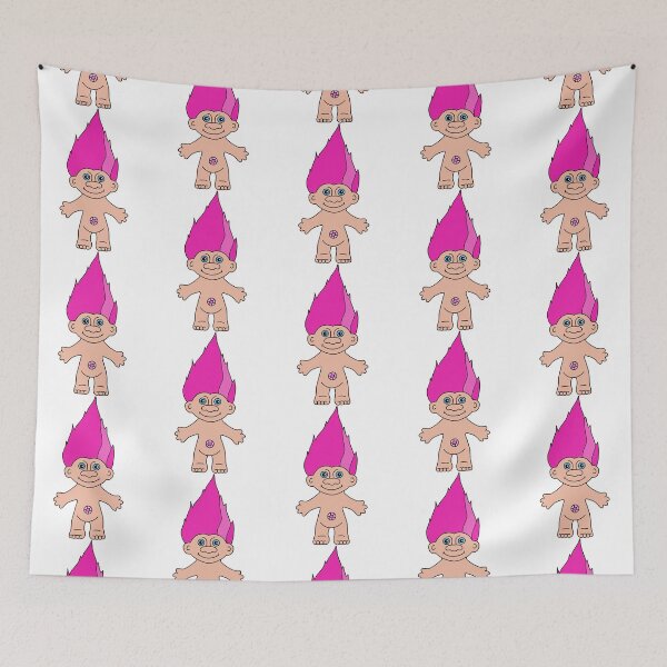 Item preview, Troll doll pink designed and sold by Keyr-aCallihan.