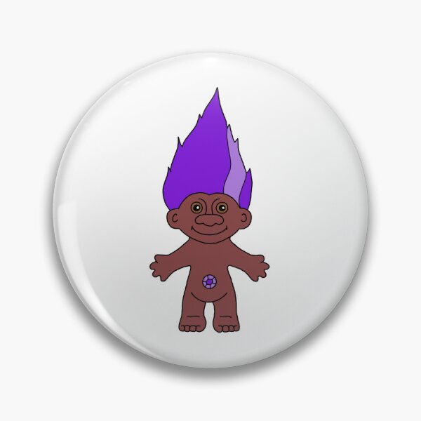 Item preview, Troll doll purple designed and sold by Keyr-aCallihan.