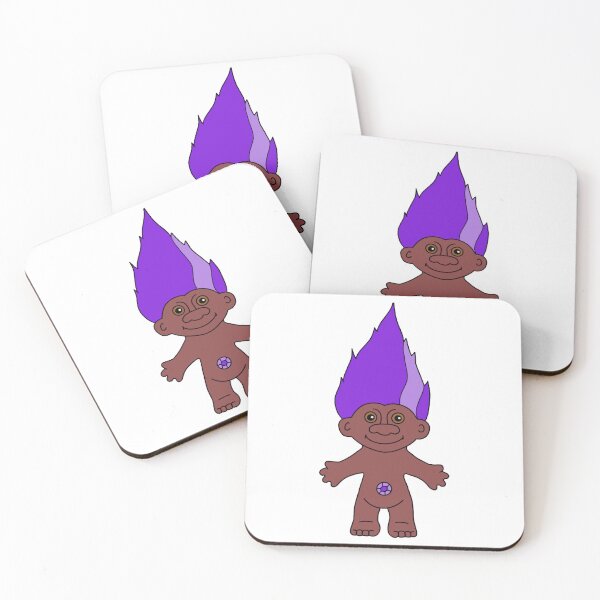 Item preview, Troll doll purple designed and sold by Keyr-aCallihan.