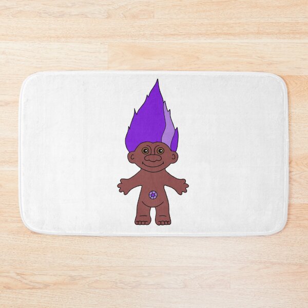 Item preview, Troll doll purple designed and sold by Keyr-aCallihan.