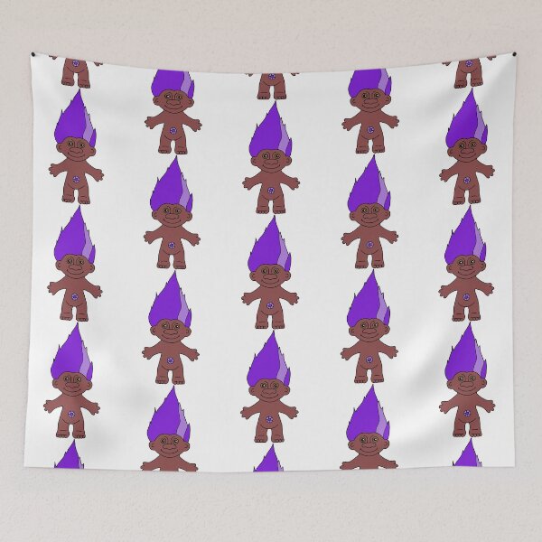Item preview, Troll doll purple designed and sold by Keyr-aCallihan.
