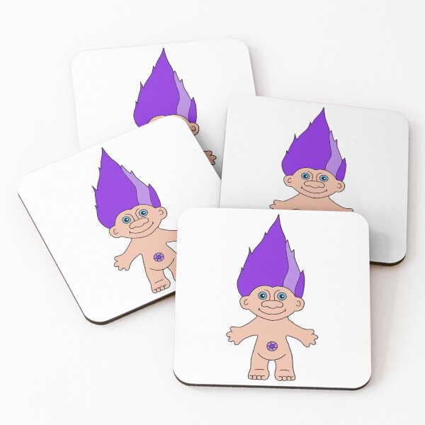 Item preview, Troll doll purple designed and sold by Keyr-aCallihan.