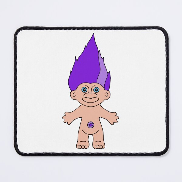 Item preview, Troll doll purple designed and sold by Keyr-aCallihan.