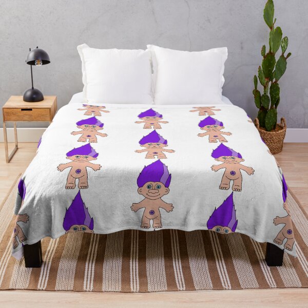 Item preview, Troll doll purple designed and sold by Keyr-aCallihan.