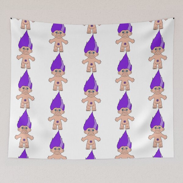 Item preview, Troll doll purple designed and sold by Keyr-aCallihan.
