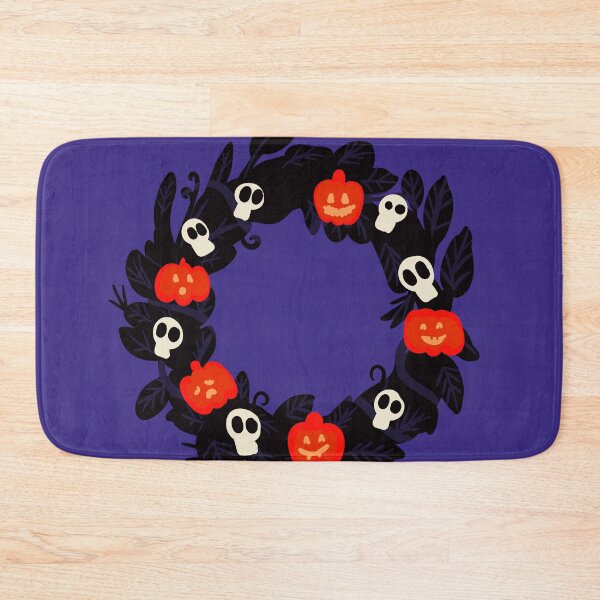 Item preview, halloween wreath designed and sold by Chellelovesu.