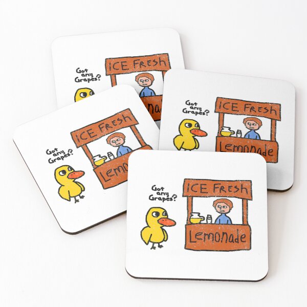 Item preview, Ice Fresh Lemonade Got Any Grapes Duck Funny Gift designed and sold by jostin-hatter.