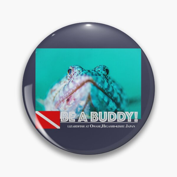 Item preview, Be a buddy Lizardfish print designed and sold by tank200bar.