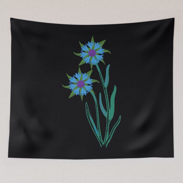 Item preview, Blue Cornflowers - Cornflowers Floral Artwork With Spring 	 designed and sold by vchrrmnbnql51.