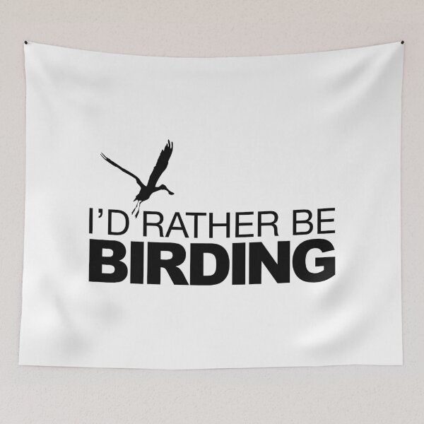 Item preview, Id rather be Birding - Pelican designed and sold by LudlumDesign.