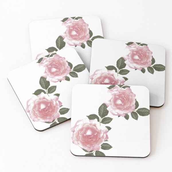 Item preview, big flower, rose, floral, real flower, dust pink, leaves designed and sold by mintdiamond21.