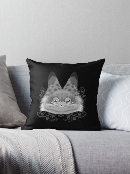 Vista previa del artículo con la obra «Loth Gato Gris», diseñado y vendido por HexOne.