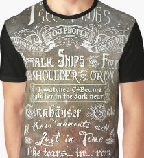 Tears in the Rain Graphic T-Shirt