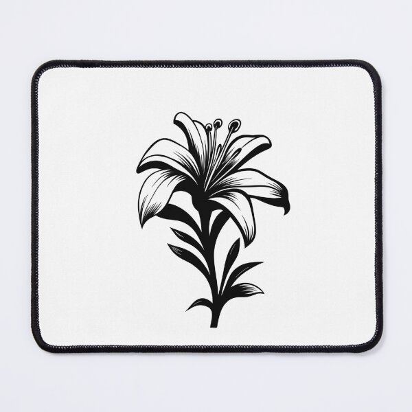 Item preview, Azalea Charms in Black and White designed and sold by Tomioka-Art.