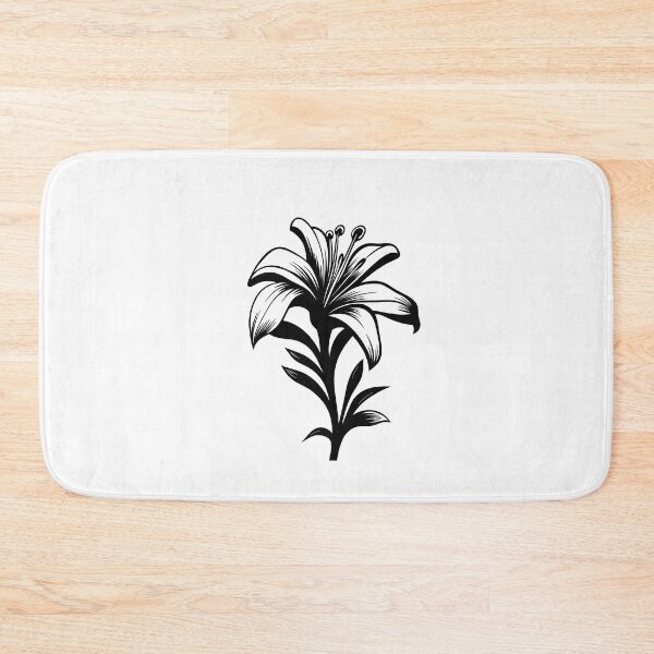 Item preview, Azalea Charms in Black and White designed and sold by Tomioka-Art.
