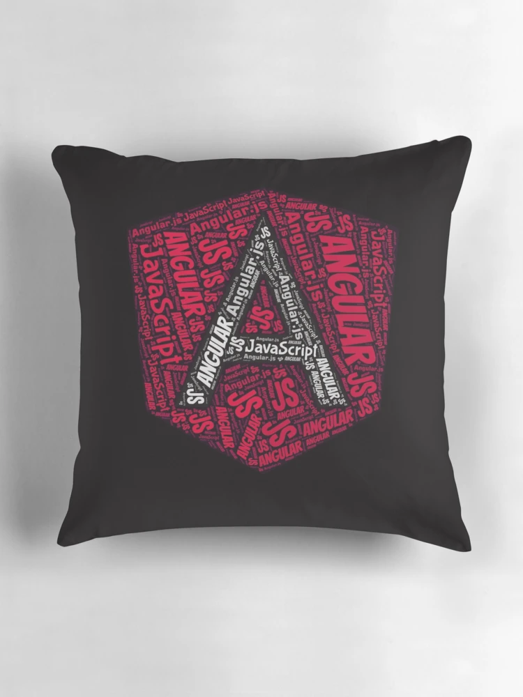 Thumbnail 3 of 4, Pillow, Angular JS JavaScript designed and sold by GeorgeJarv.