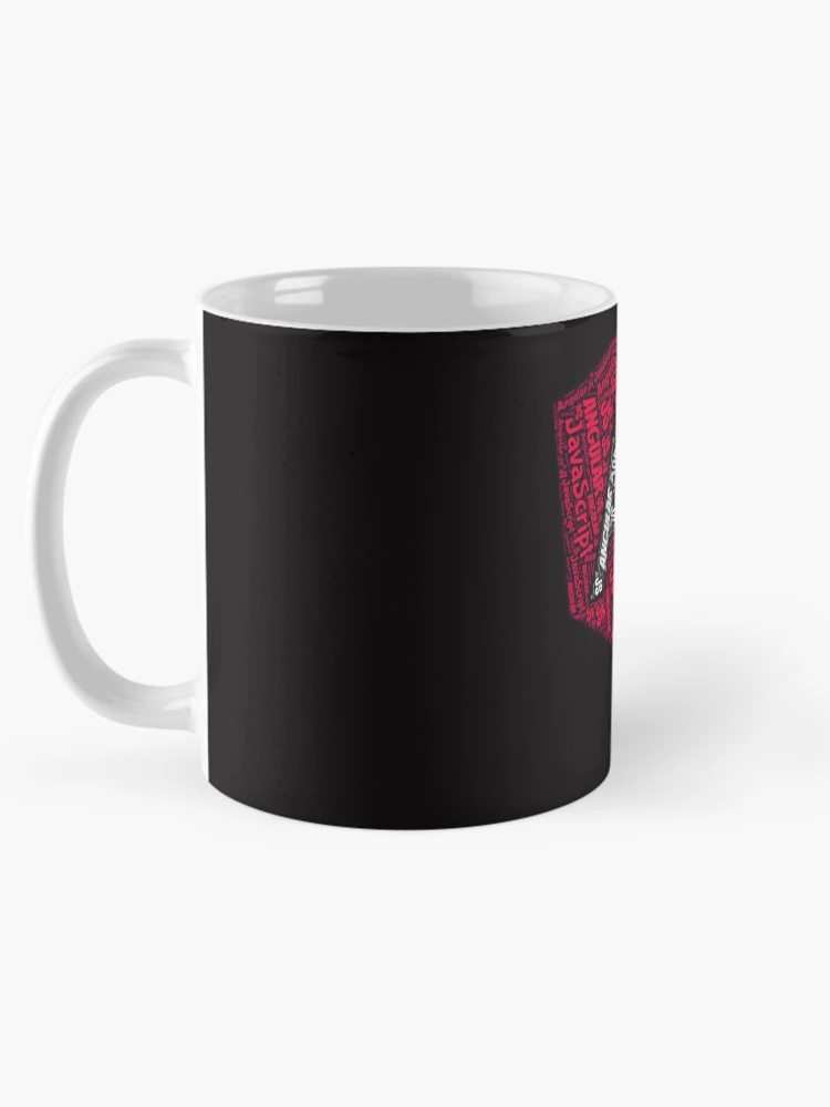 Imagen 5 de 6, Taza de café con la obra JavaScript angular, diseñada y vendida por GeorgeJarv.