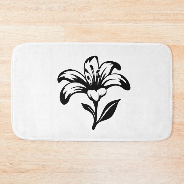 Item preview, Eternal Blooms: Capturing Azalea Flowers in Blackea Charms in Black and White designed and sold by Tomioka-Art.