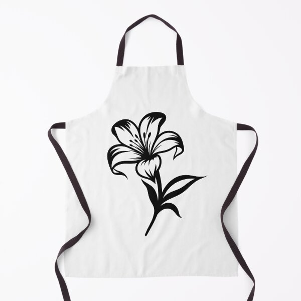 Item preview, Ink and Petals: Azalea Flowers in Timeless Black designed and sold by Tomioka-Art.