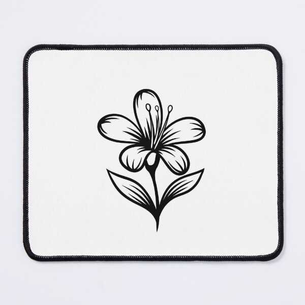 Item preview, Black, White, and Botanical: The Allure of Azalea designed and sold by Tomioka-Art.