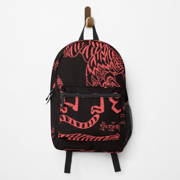 Item preview, Vintage Red Muay Thai Tiger Leap designed and sold by MIAWILIAMS.