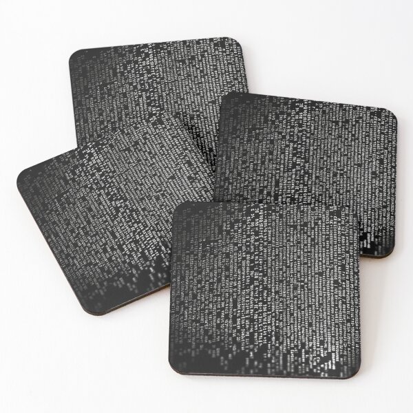 Item preview, Binary code texture designed and sold by LazyLifestyle.