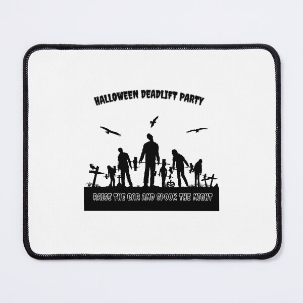 Item preview, Halloween Deadlift Party. Raise The Bar. Spook The Night designed and sold by youcanpowerlift.