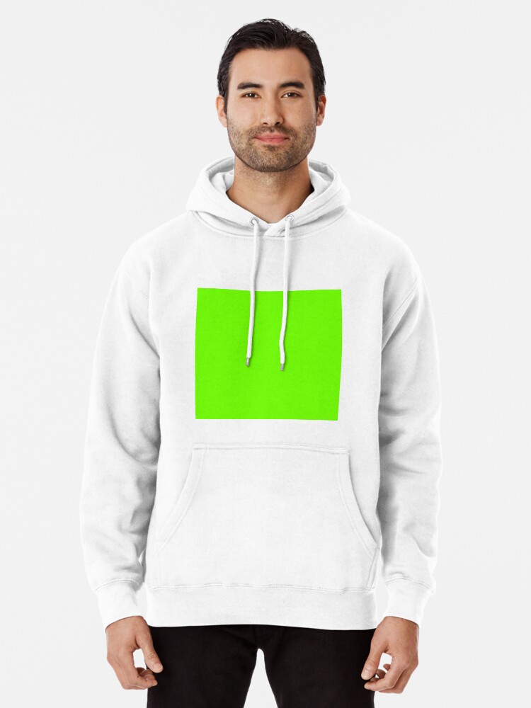 green fluo hoodie