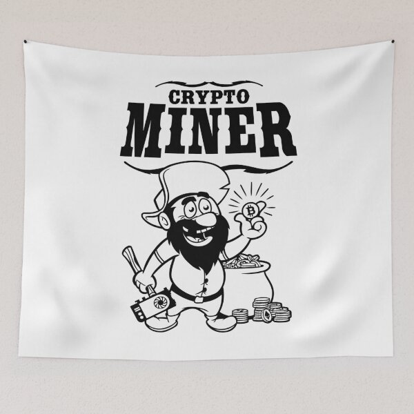 Item preview, CryptoMiner designed and sold by datshirts.