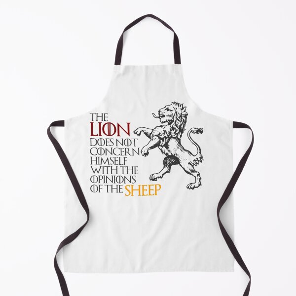 Item preview, The Lion does not concern himself with the opinions of the sheep Essential designed and sold by lamarkieh.