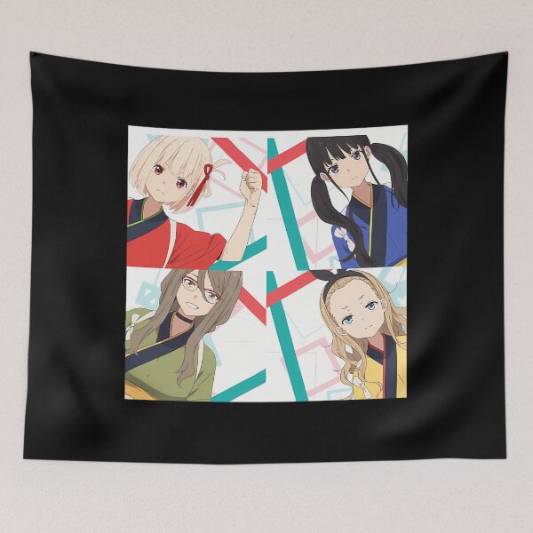 Item preview, lycoris Recoil AnimeAnime Girl Active designed and sold by YesterdayCharl.