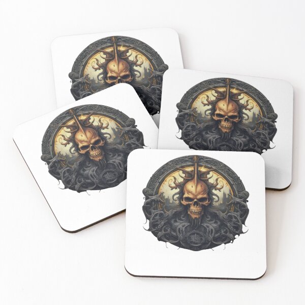 Item preview, circular skull captivate designed and sold by SenapusPichette.