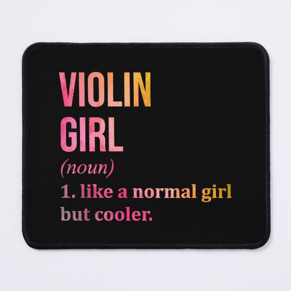 Item preview, Violin Girl Definition in Watercolor designed and sold by XCIV.