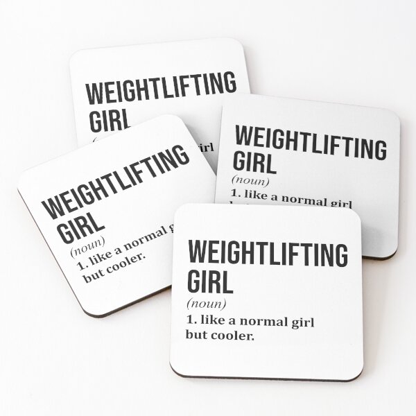 Item preview, Weightlifting Girl Definition designed and sold by XCIV.