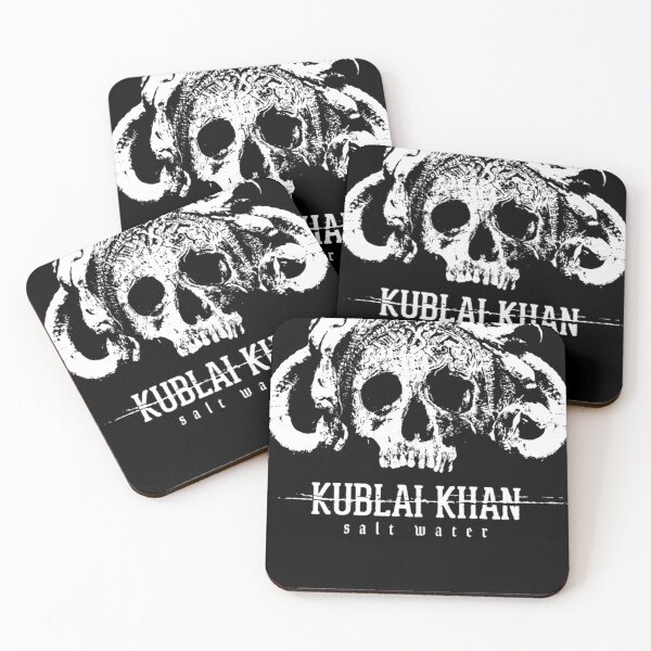 Item preview, Kublai Khan Sale Waeer Skull Logo Metalcore Band  designed and sold by TraceAbernathy.