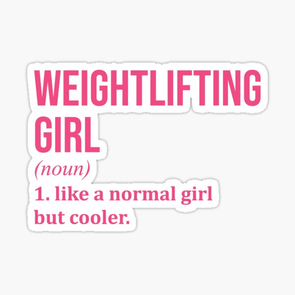 Item preview, Weightlifting Girl Definition for Women designed and sold by XCIV.