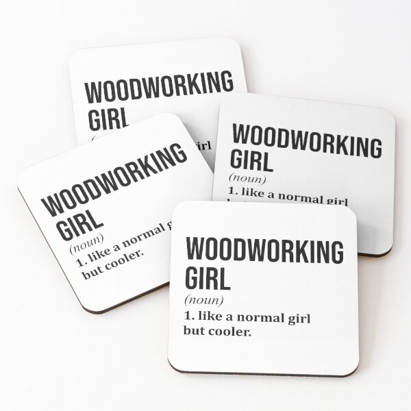 Item preview, Woodworking Girl Definition designed and sold by XCIV.